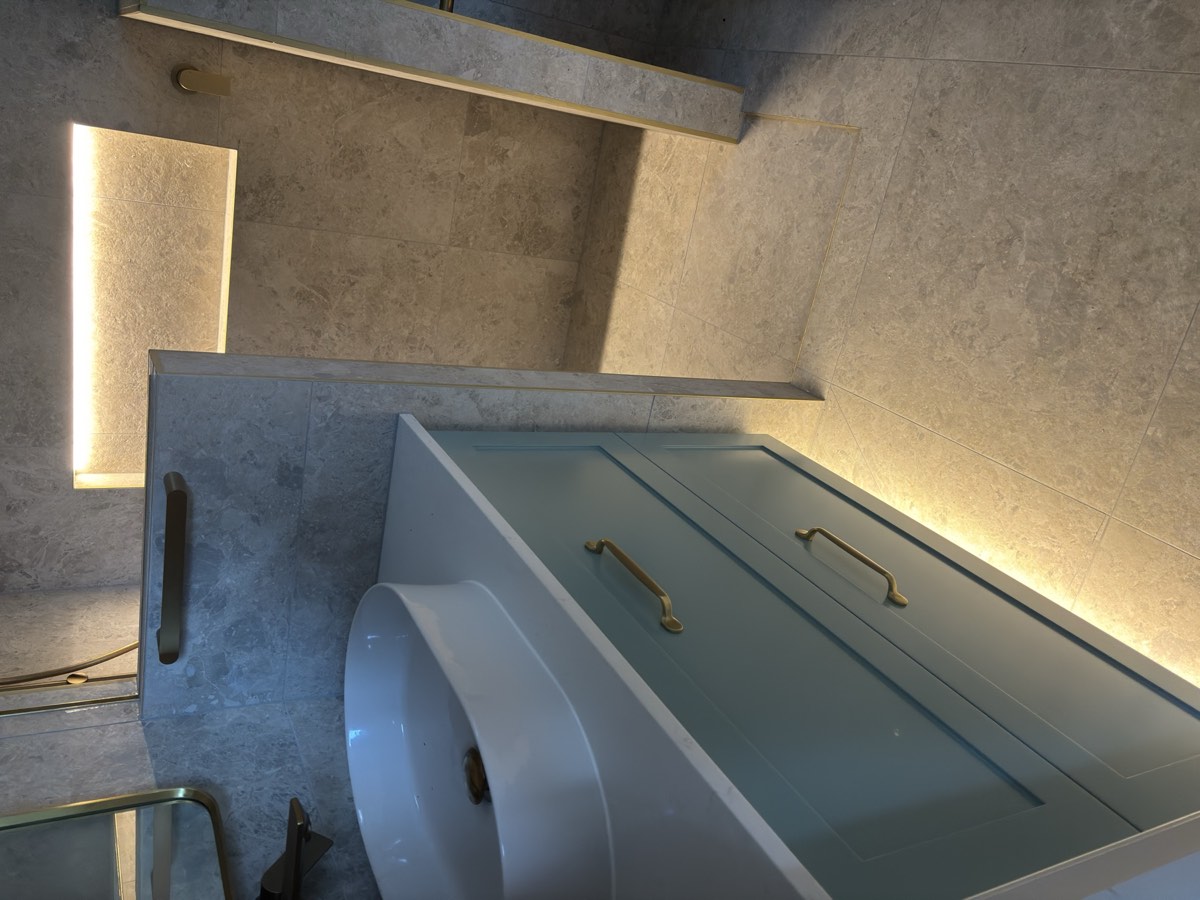 Bathroom LED Strip Lighting on the Gold Coast