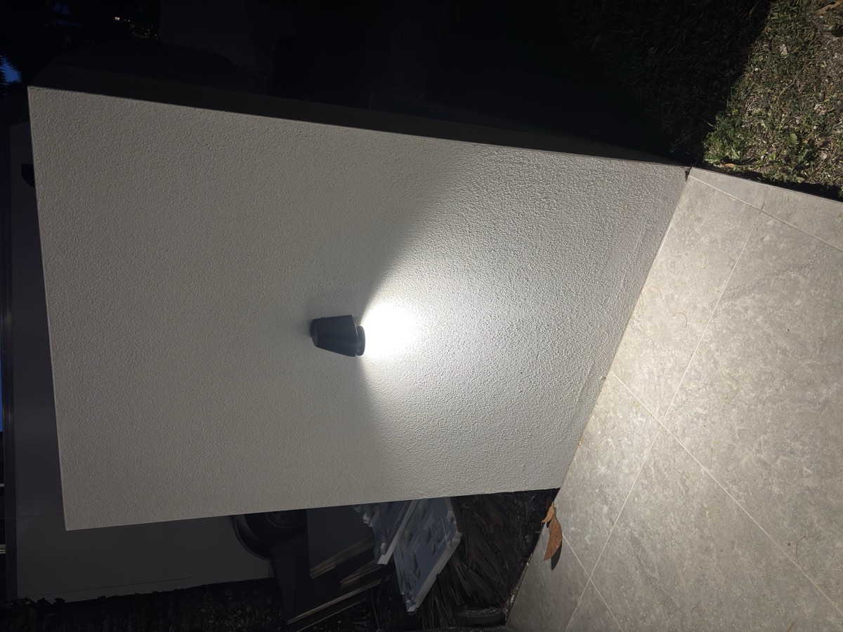 Exterior Wall Light on the Gold Coast