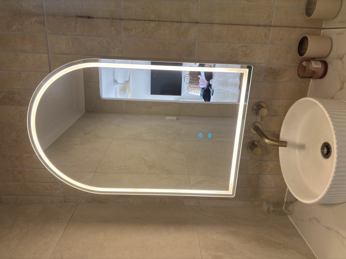 LED Mirror Bathroom on the Gold Coast