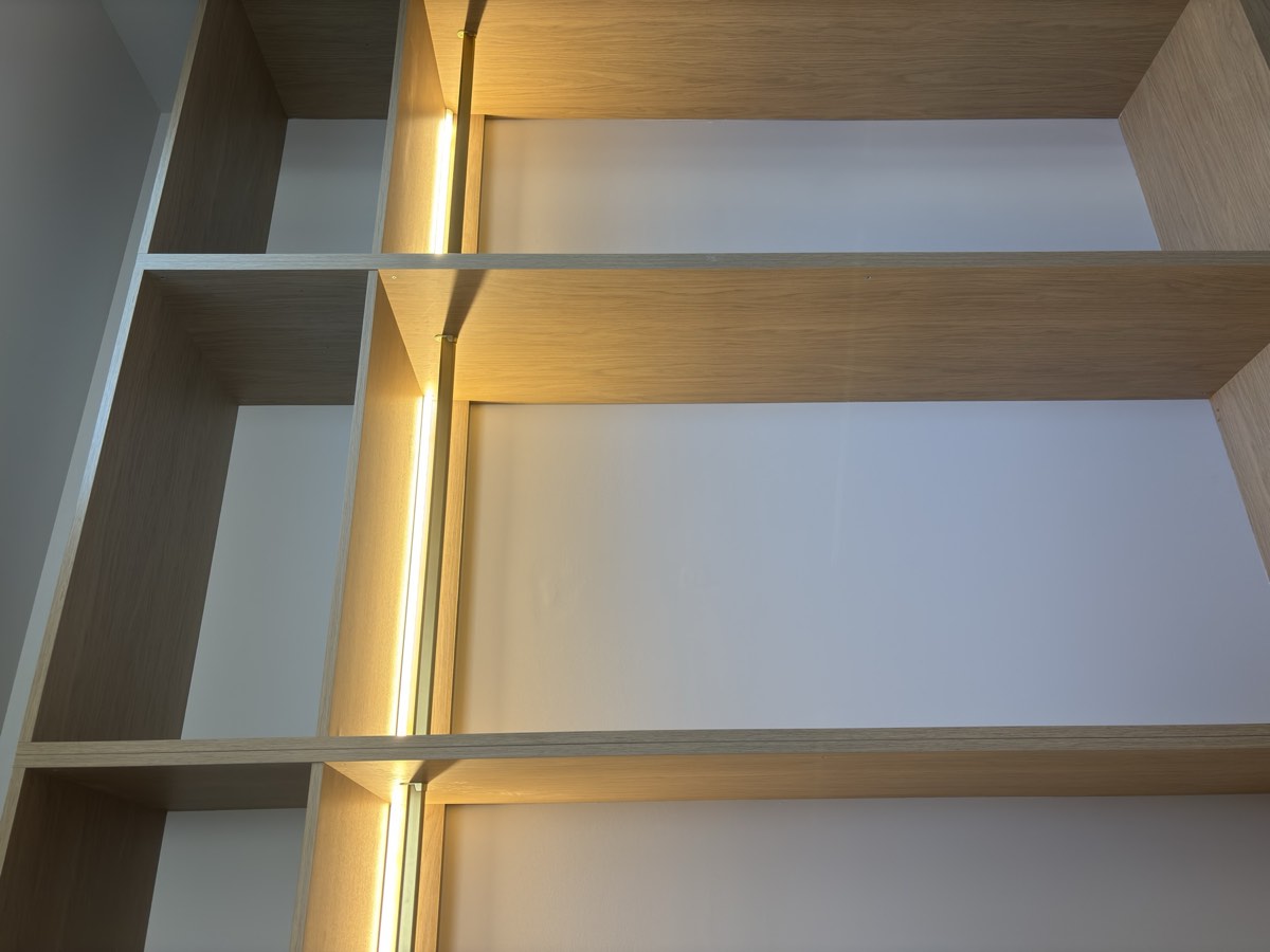 Wardrobe LED Shelf Lighting on the Gold Coast